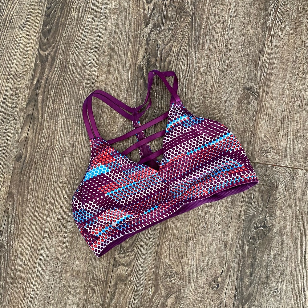 Purple/Blue Victoria Secret Sports Bra